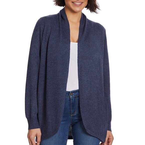 NWT - Ella Moss Ladies' Cozy Lightweight Indigo Blue Cardigan – Size S - Picture 1 of 5
